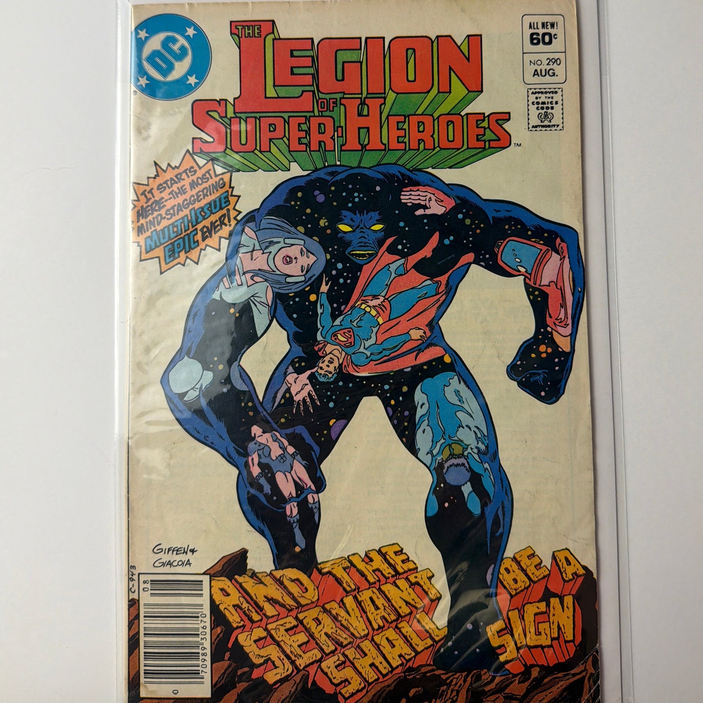 The Legion of Super-Heroes #290
