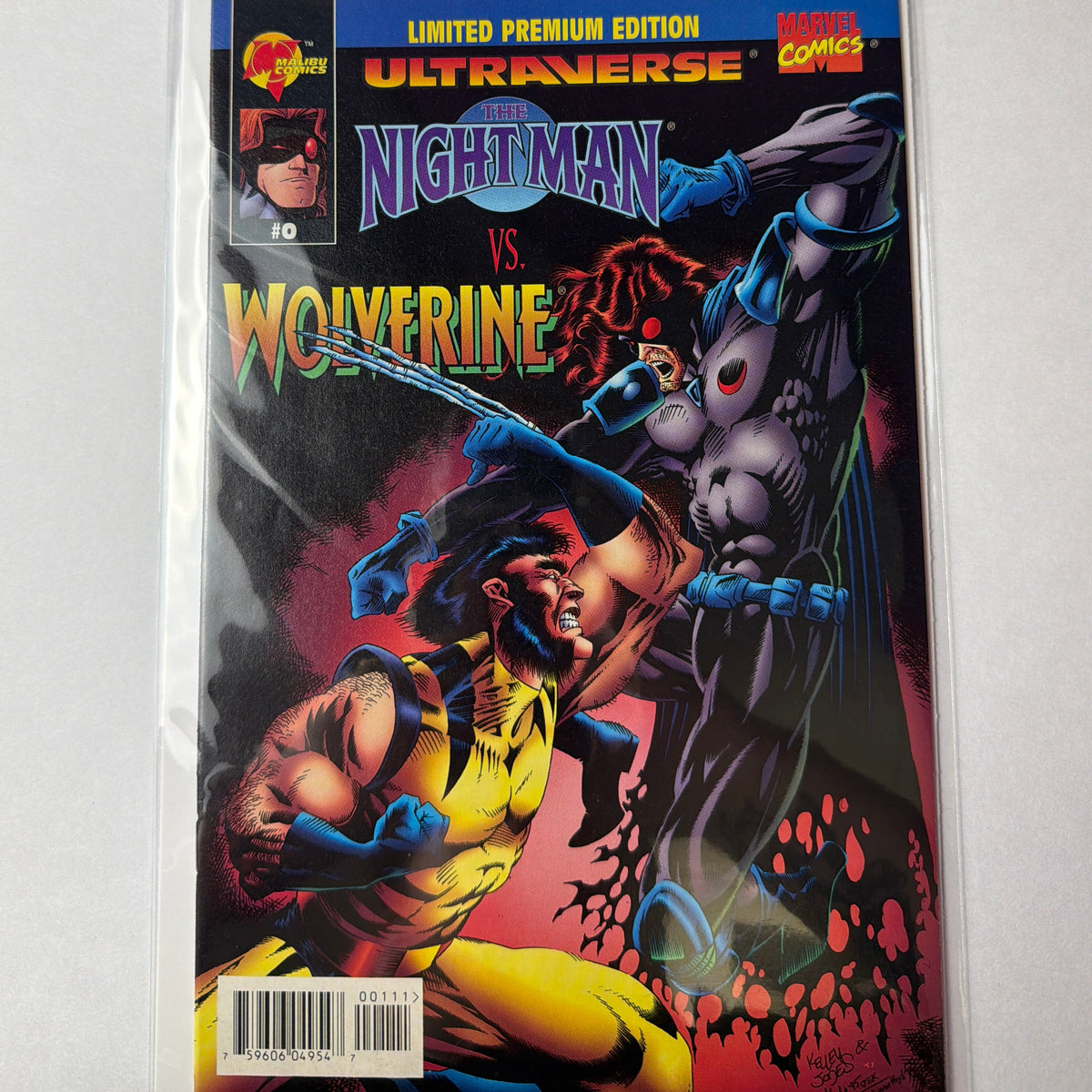 Ultraverse The Nightman vs. Wolverine #0