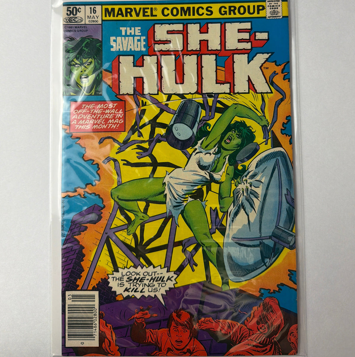 The Savage She-Hulk #16 (VF-)