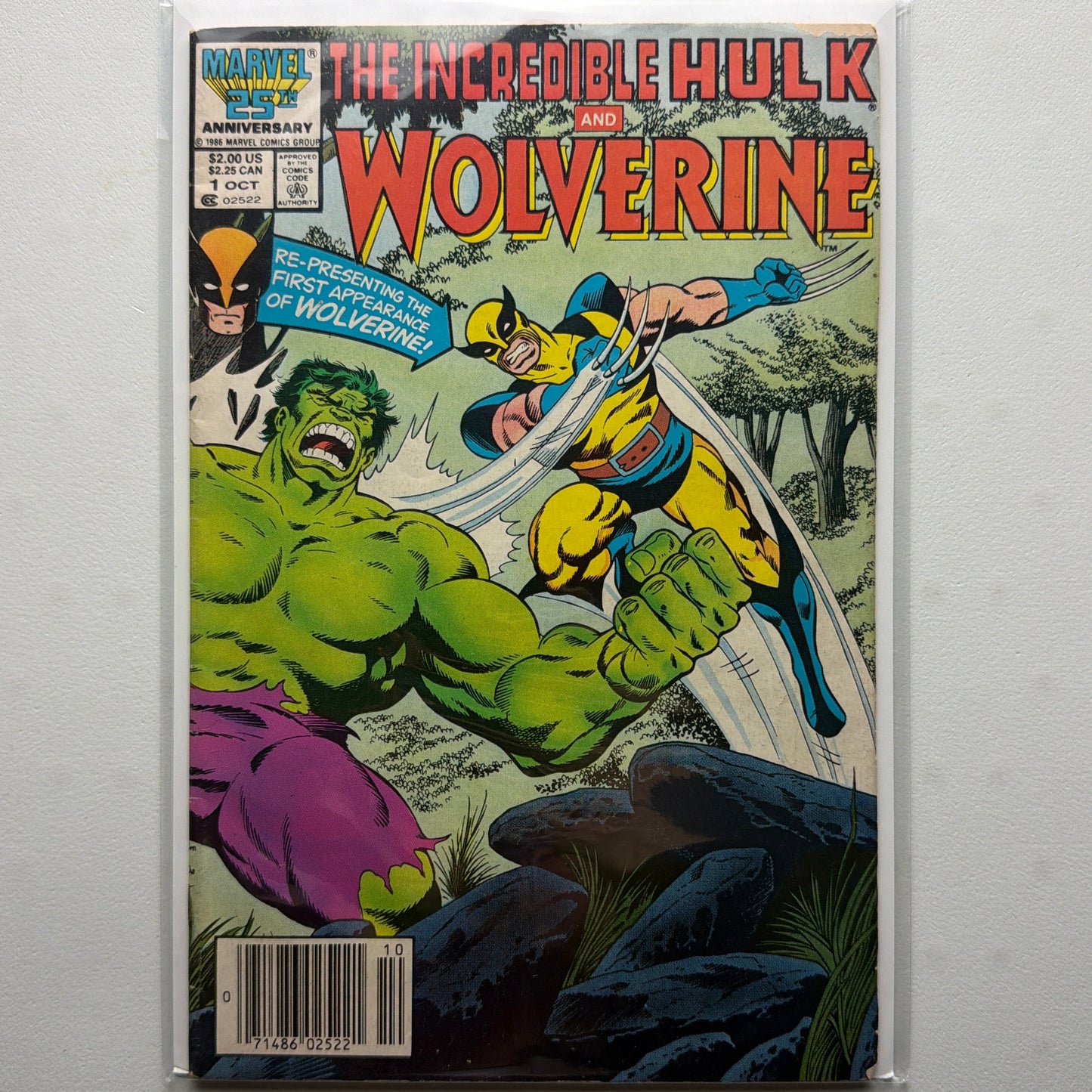 The Incredible Hulk and Wolverine #1 (FN+)