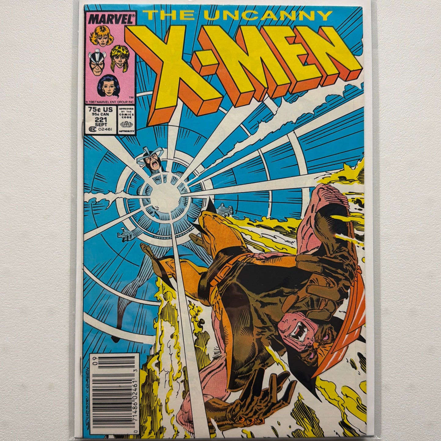 The Uncanny X-men #221 (FN/VF)