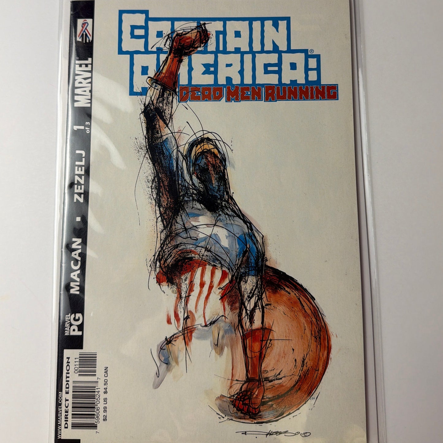 Captain America Dead Men Running #1