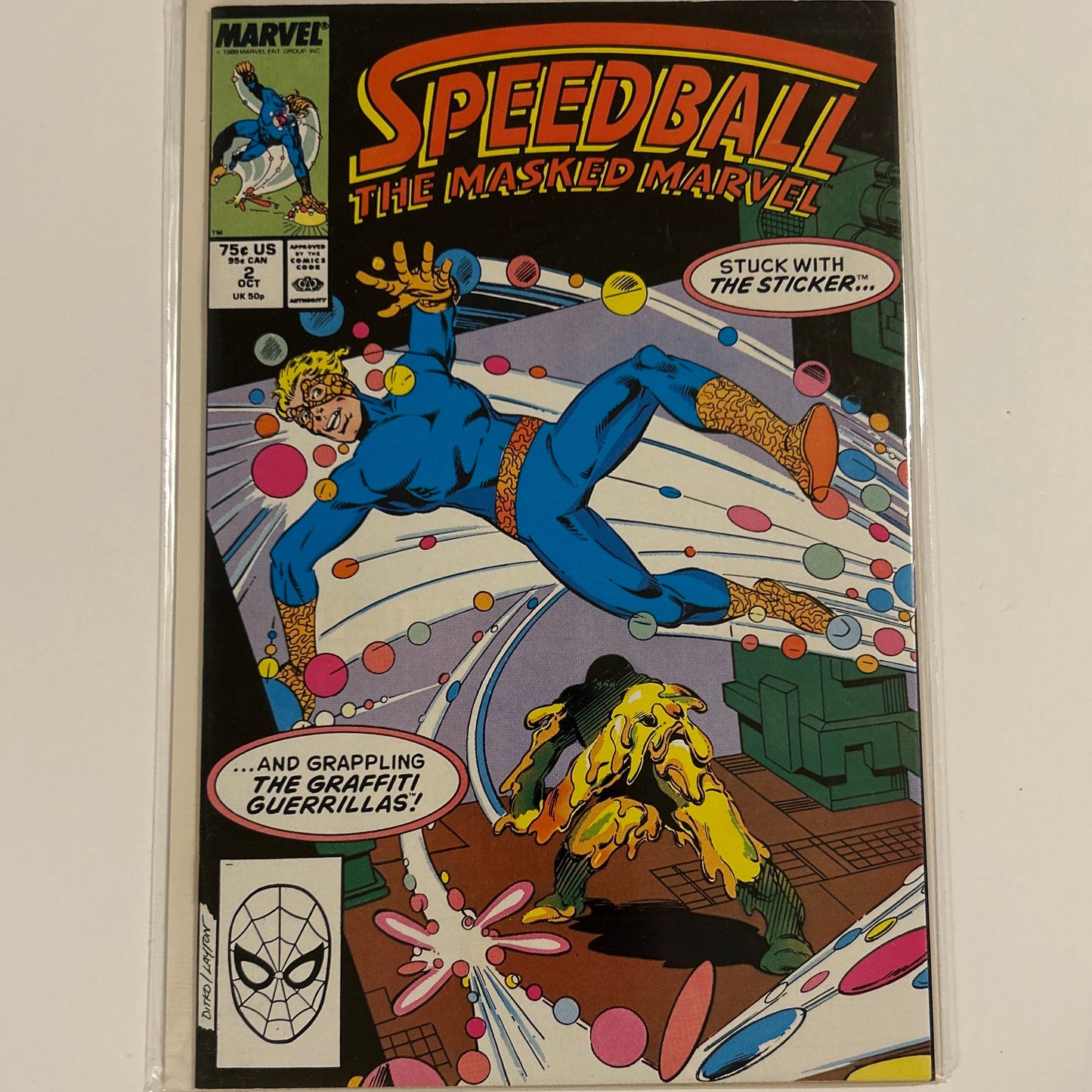 Speedball the Masked Marvel #2