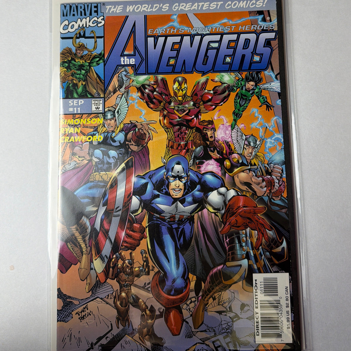 Earths Mightiest Heroes The Avengers #11