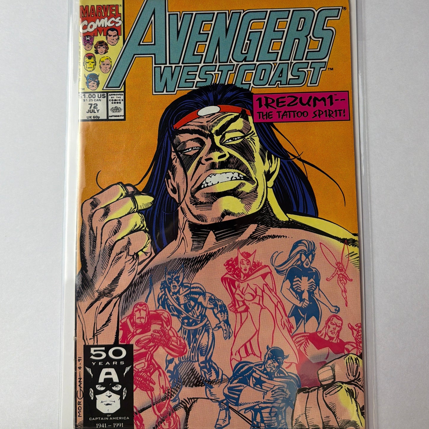 Avengers West Coast #72