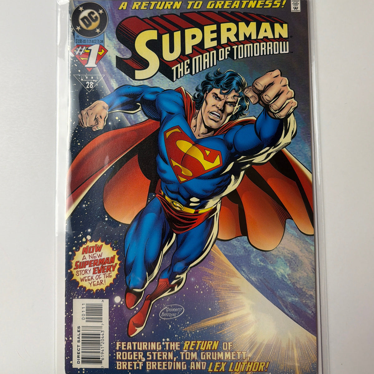 Superman The Man of Tomorrow #1