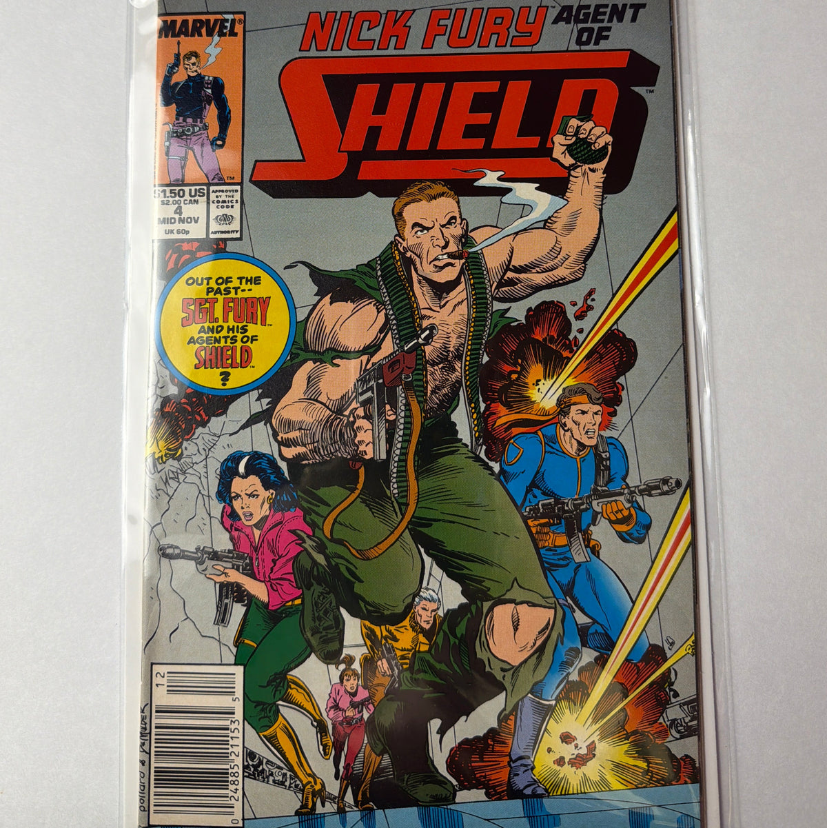 Nick Fury agent of Shield #4