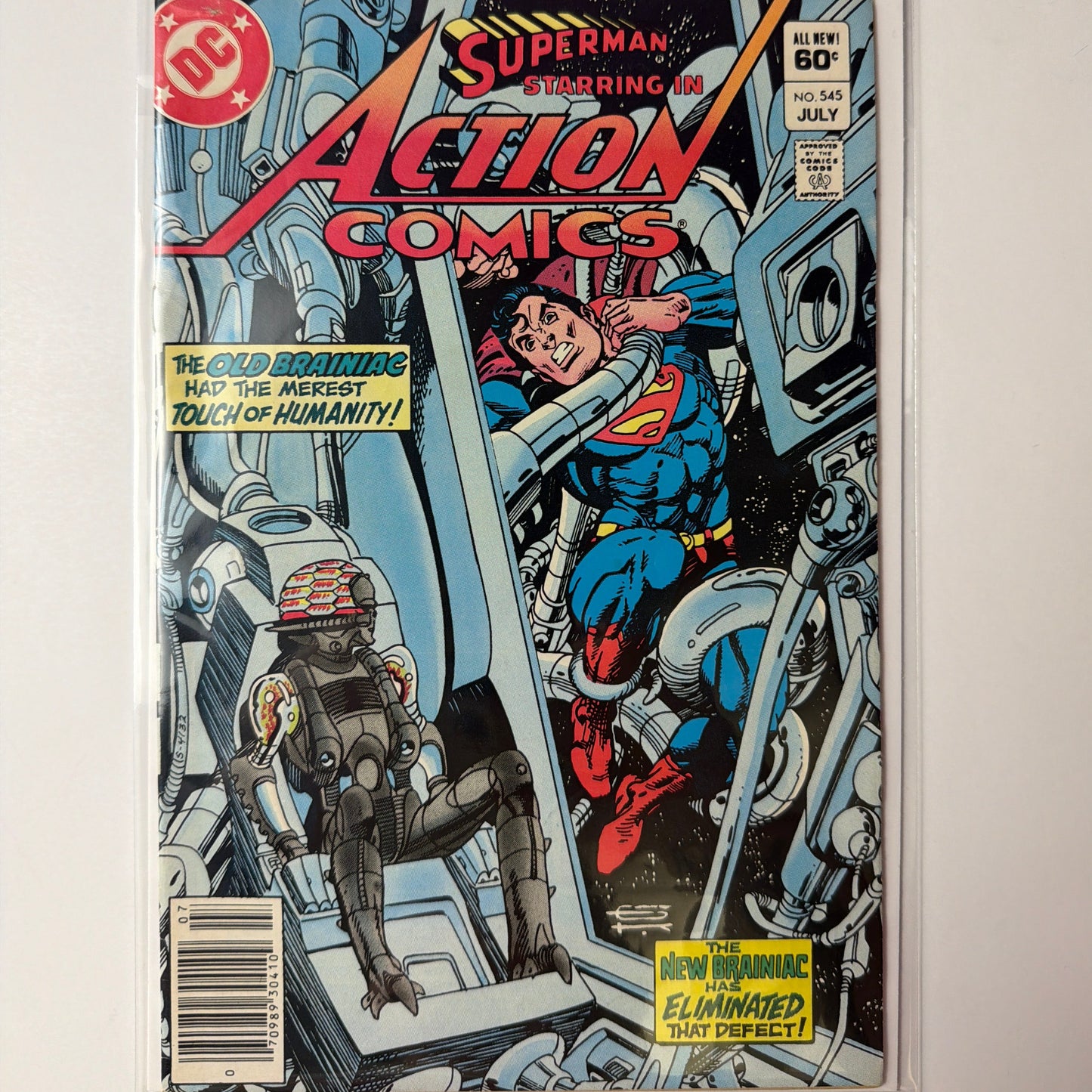 Superman Starring in Action Comics #545