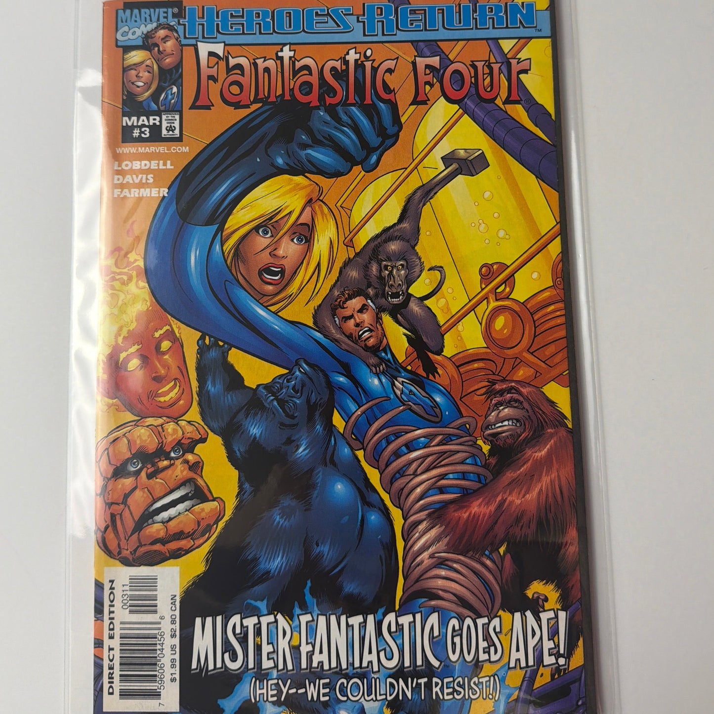 Heroes Return Fantastic Four #3