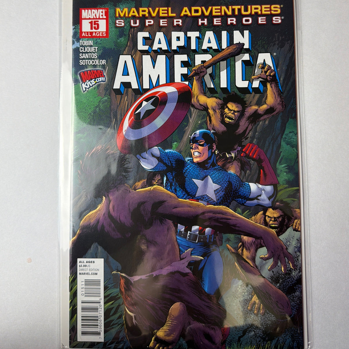 Marvel Adventures Superheroes Captain America #15