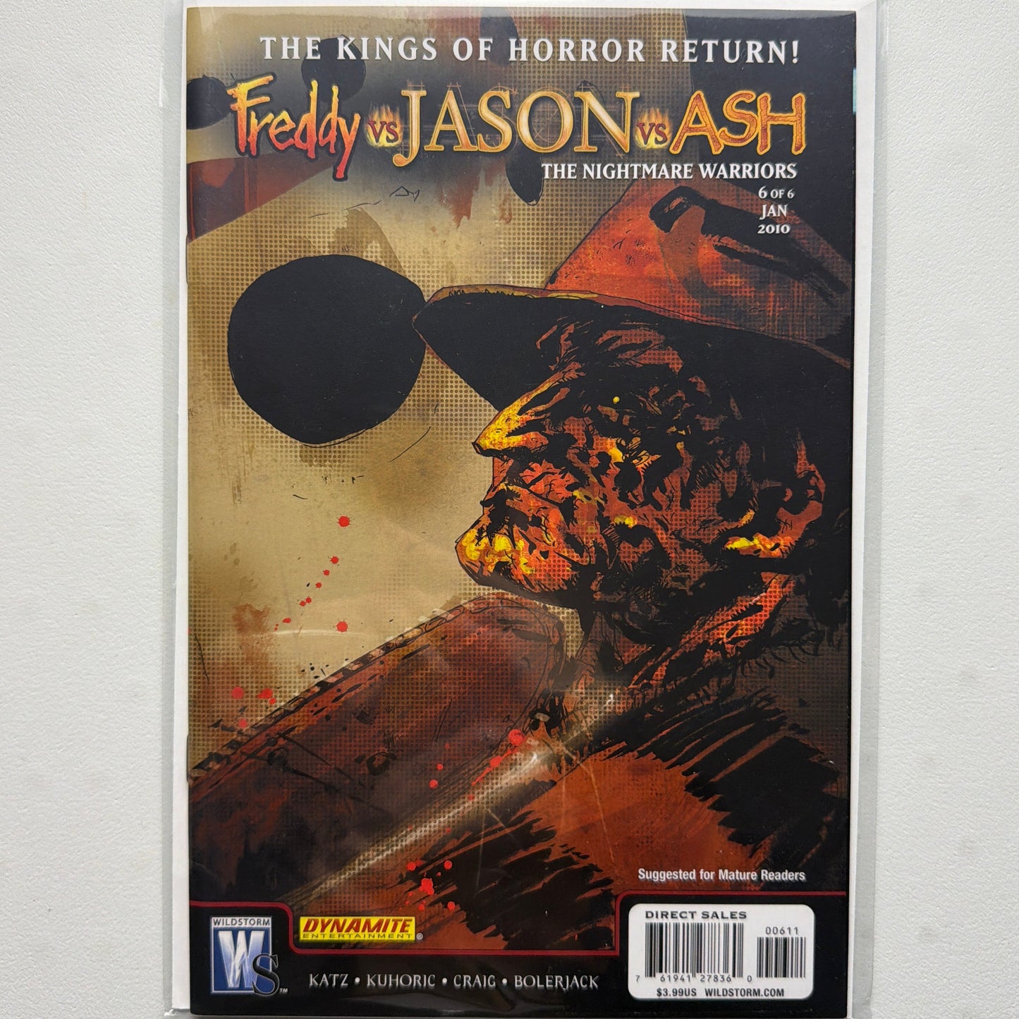 Freddy vs Jason vs Ash #6 (NM-)