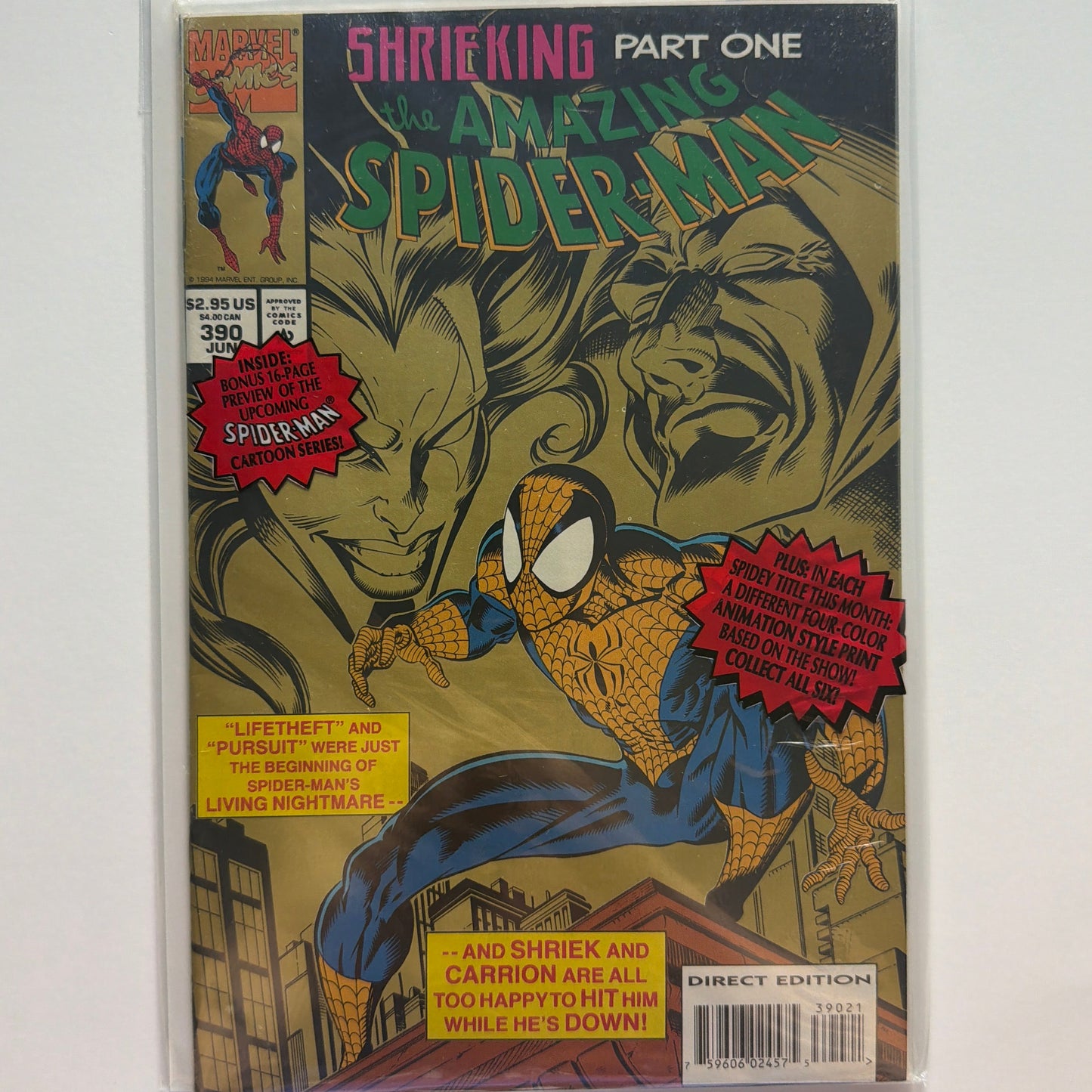Amazing Spider-Man #390 (VF/NM)