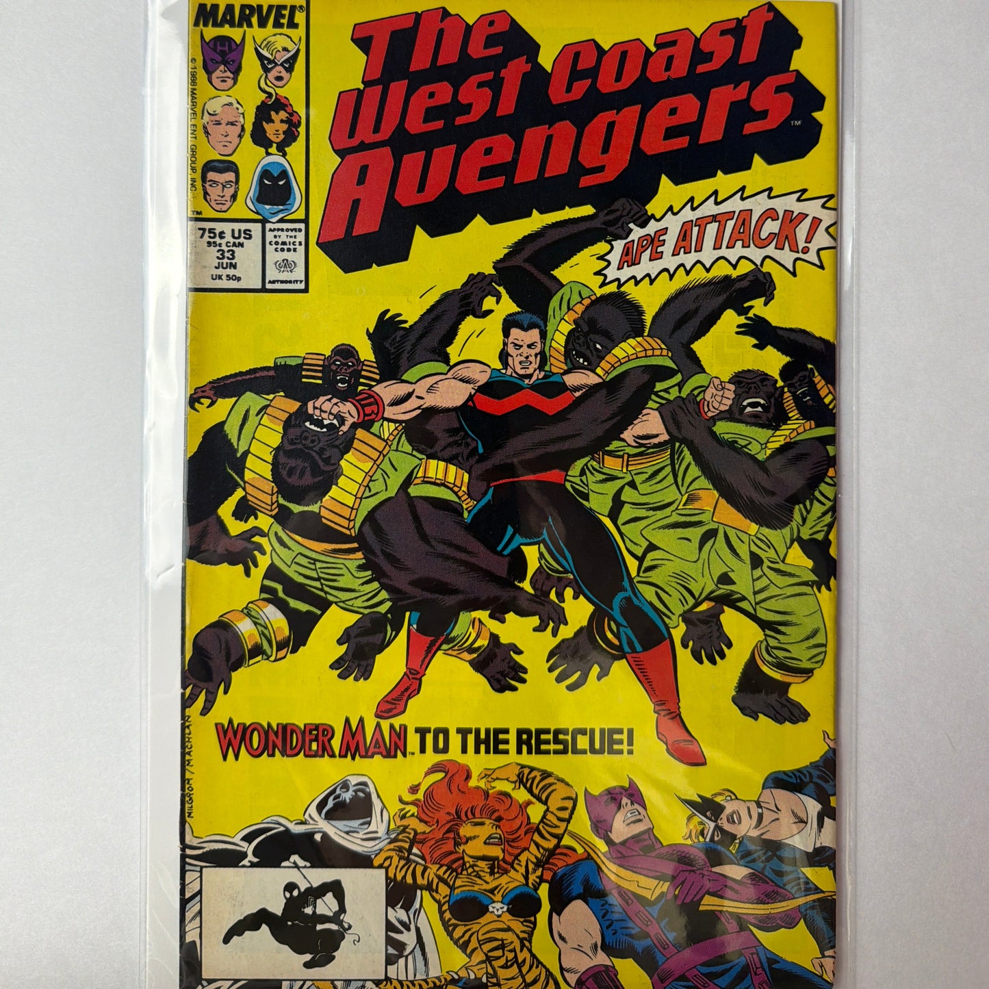 The West Coast Avengers #33