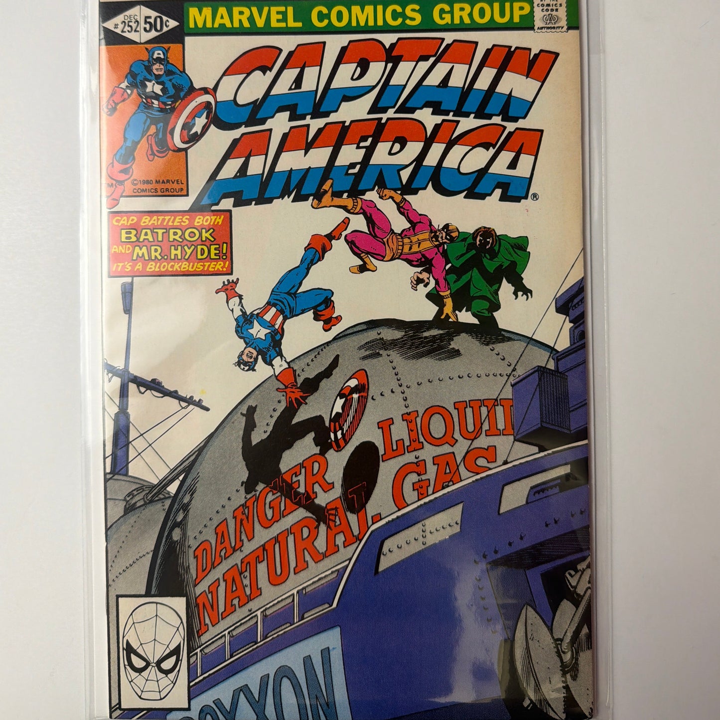 Captain America #252