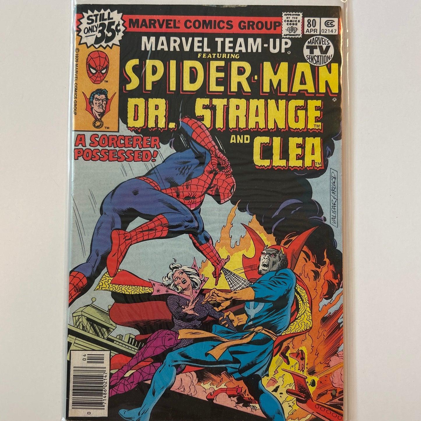 Spider-Man Dr. Strange and Clea #80