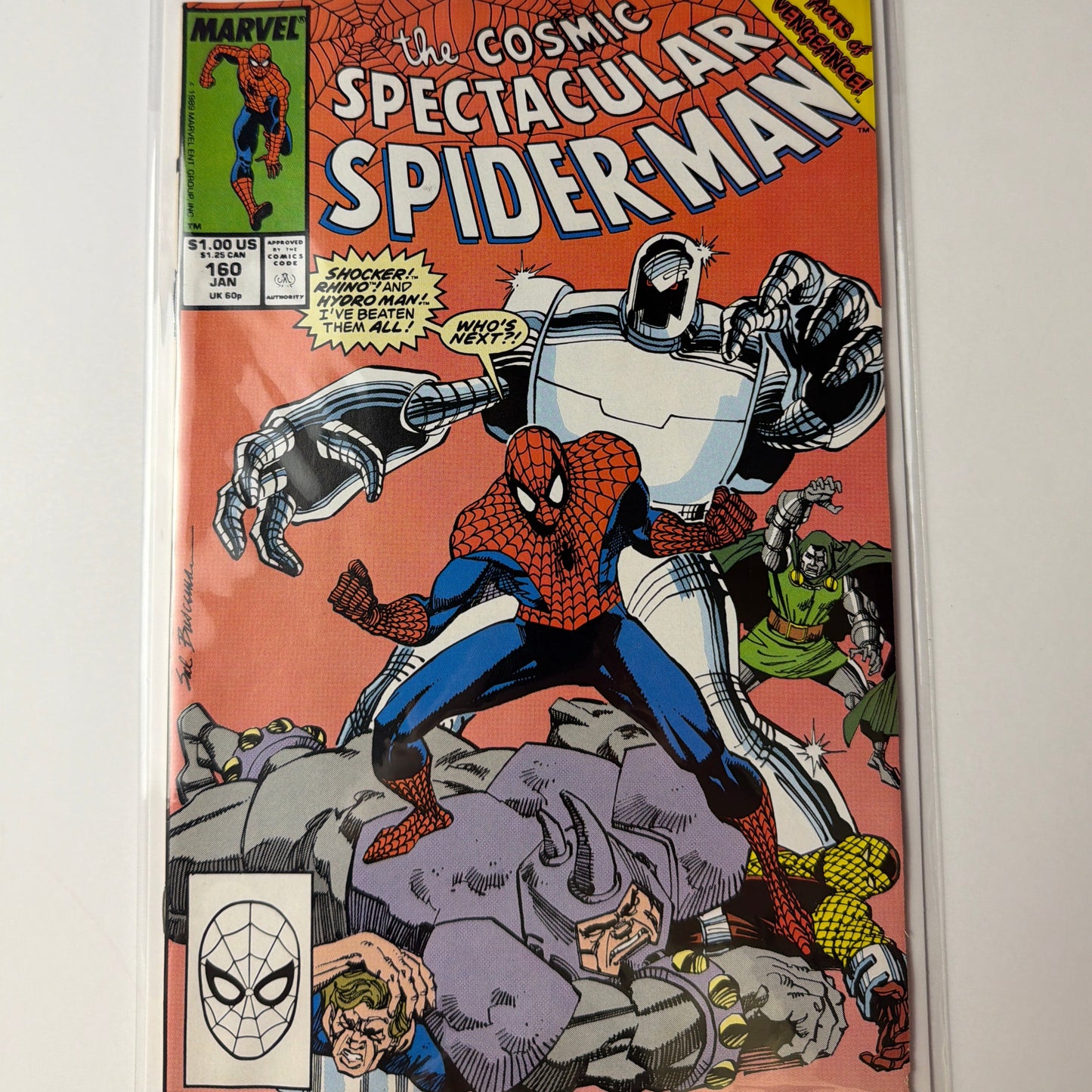 The Cosmic Spectacular Spider-Man #160