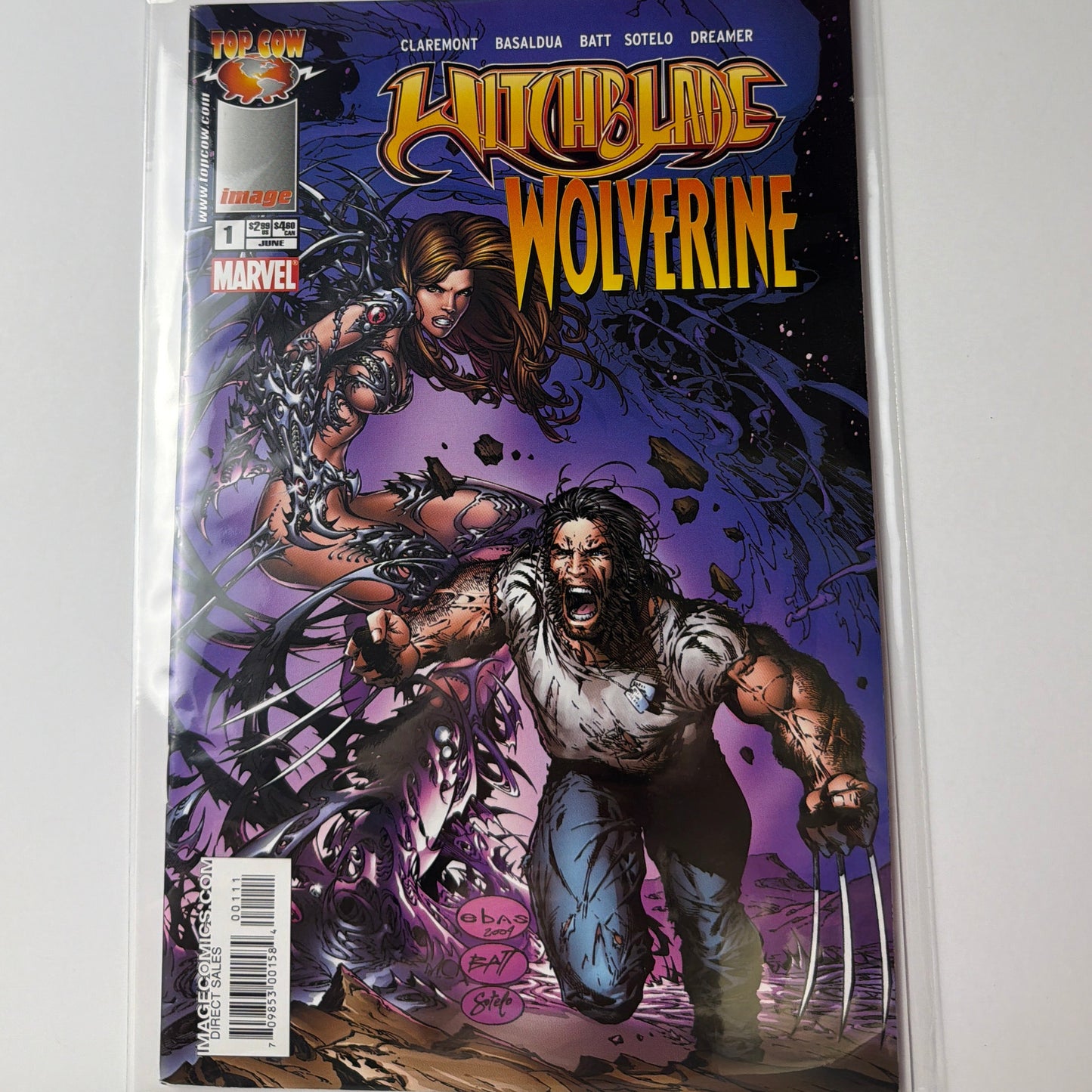 Witchblade and Wolverine #1