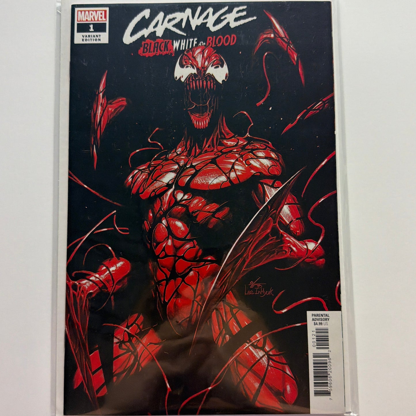 Carnage Black, White & Blood #1 Variant (NM-)