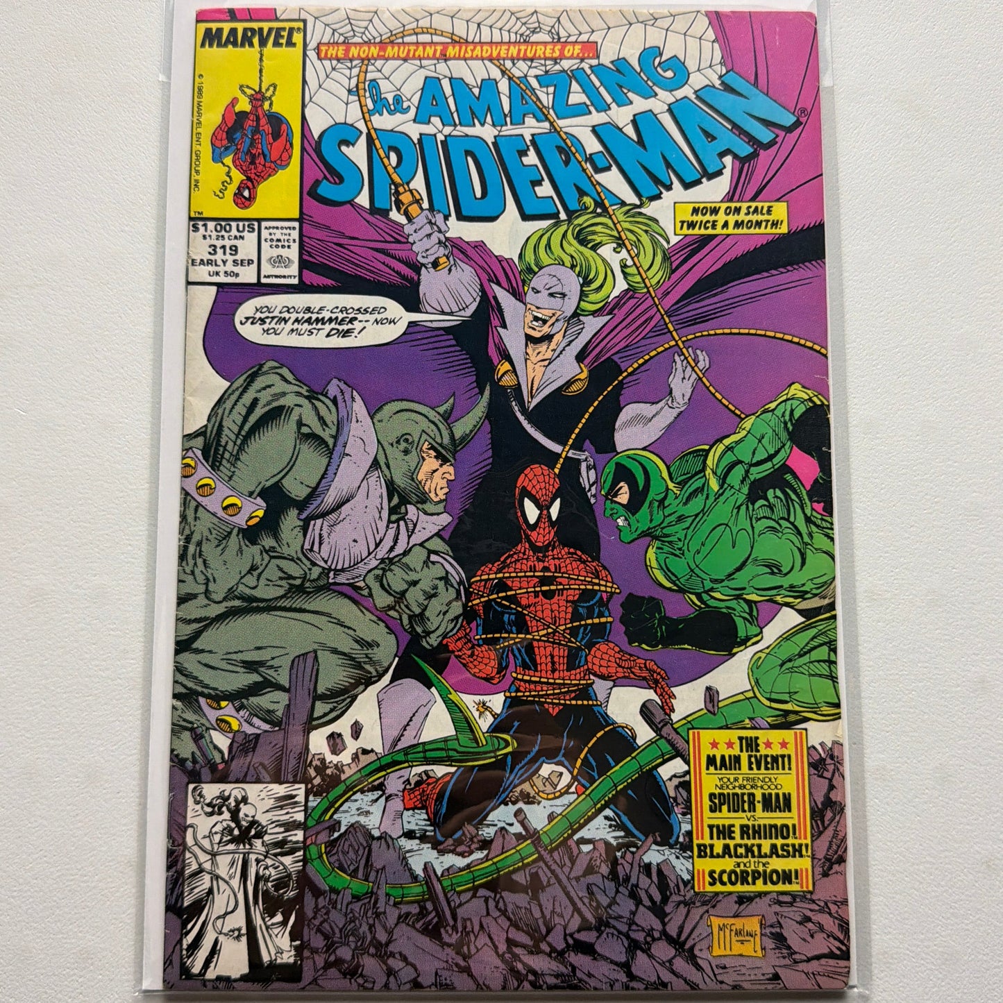 The Amazing Spider-Man #319 (FN+)