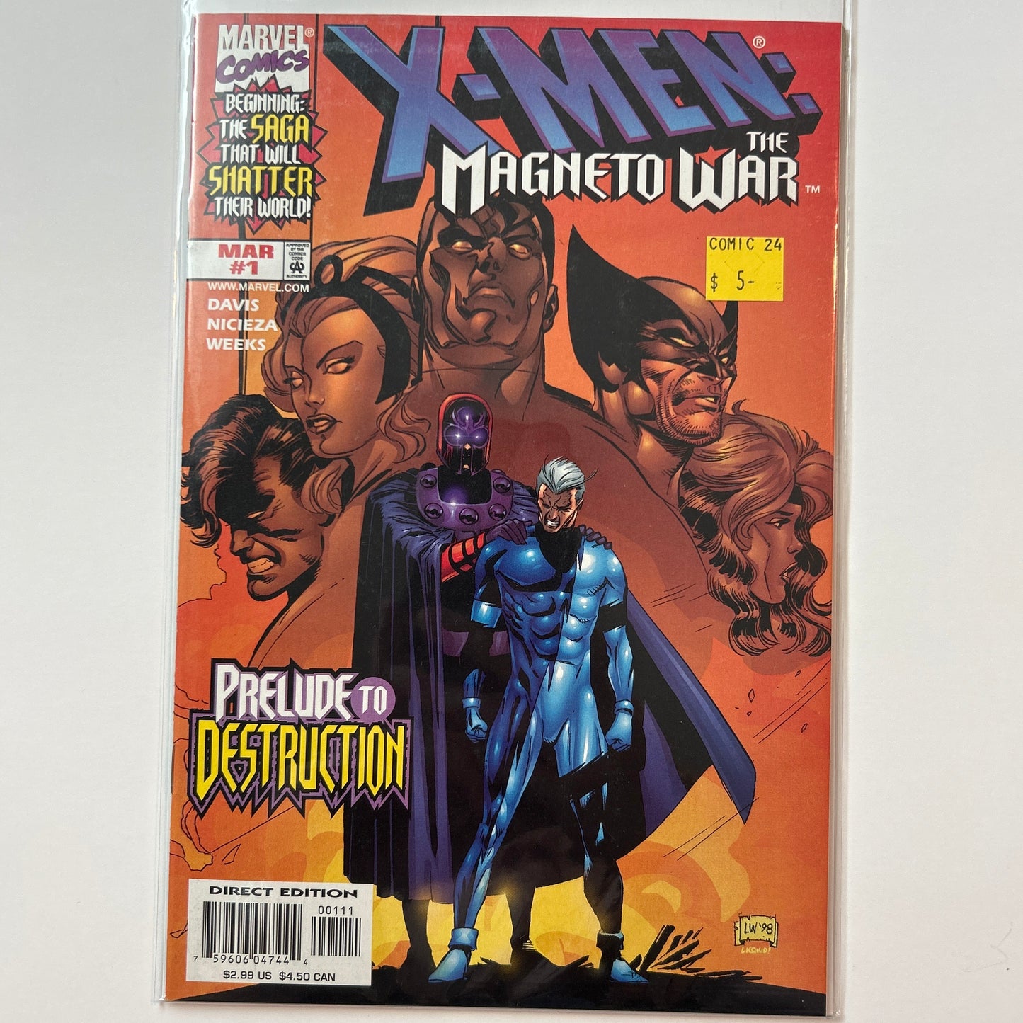 X-Men: The Magneto War #1