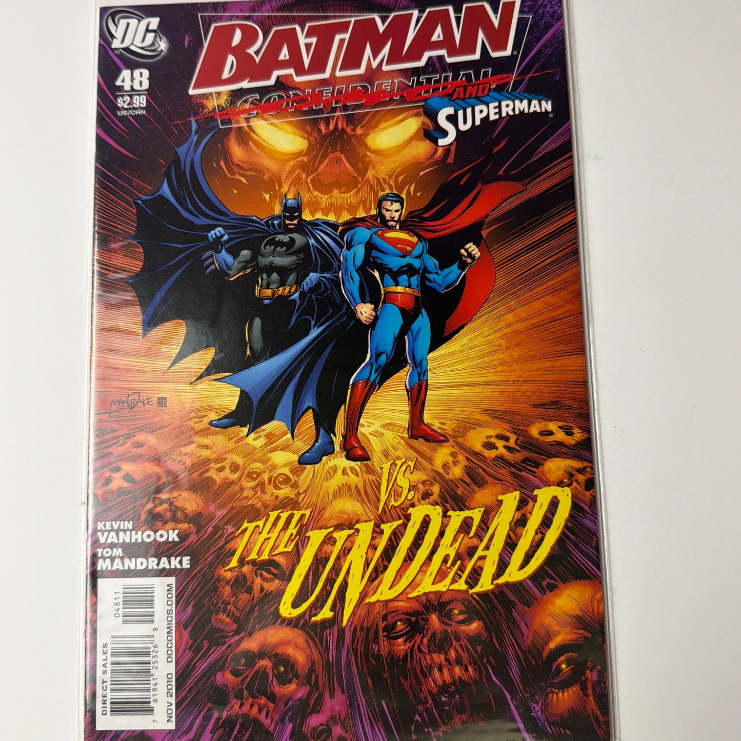Batman and Superman vs. The undead #48