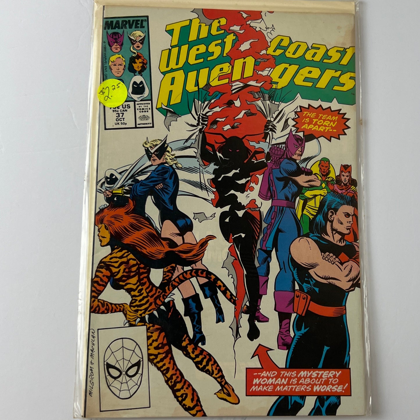 The west coast avengers #37