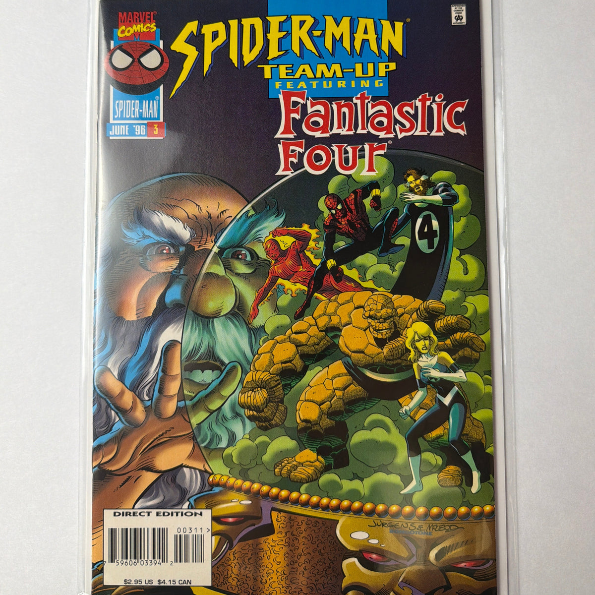 Spider-Man Team-up Featuring Fantastic Four #3 (NM-)
