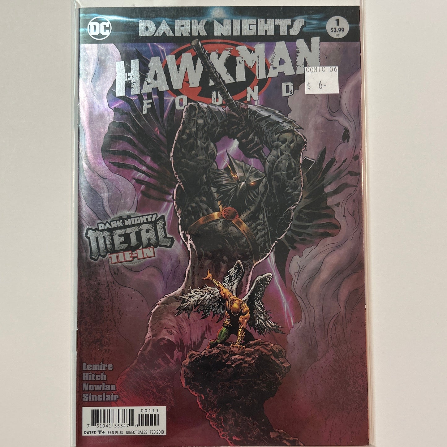 Dark Knights Hawkman Found #1