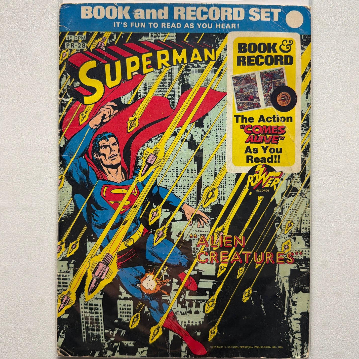 Superman Book and Record Set (VG)