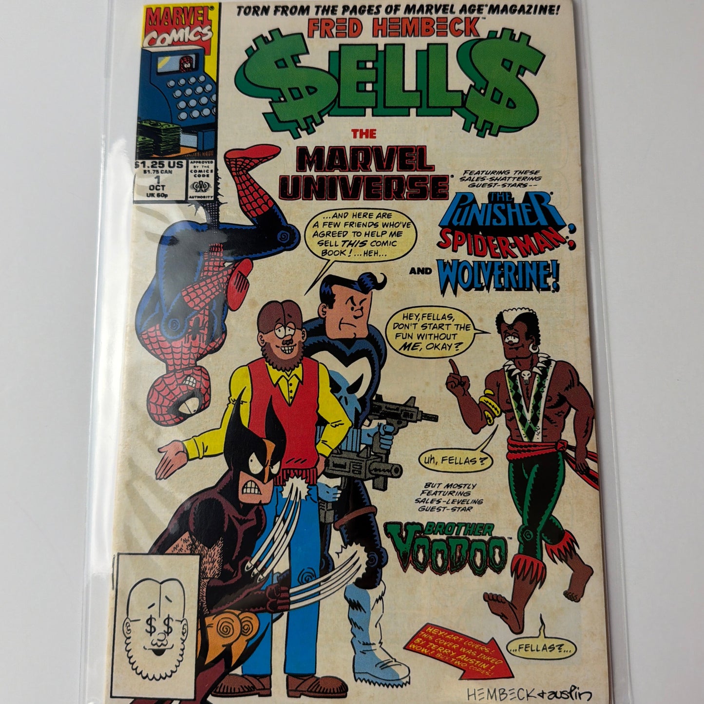 Fred Hembeck Sells the Marvel Universe #1