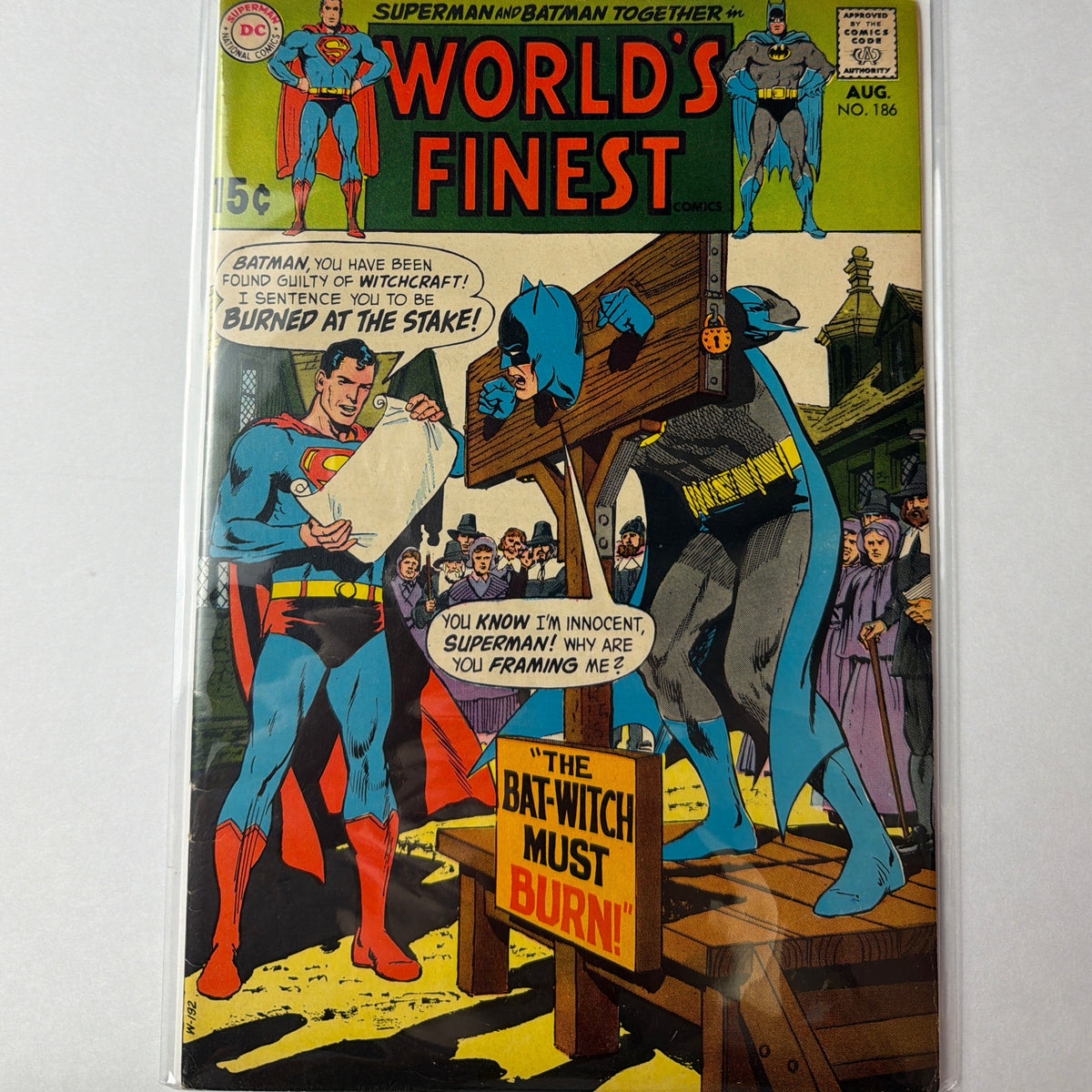World’s Finest Comics #186 (FN/VF)