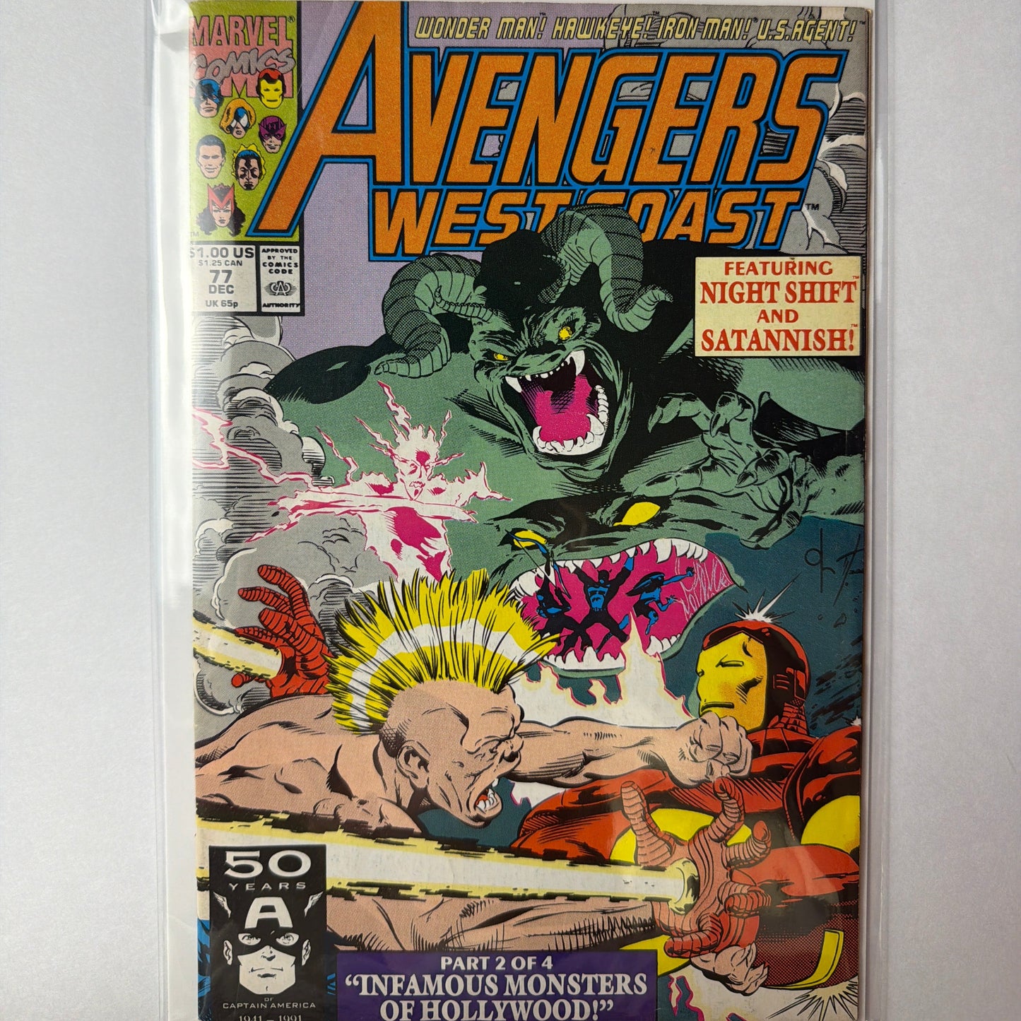 Avengers West Coast #77