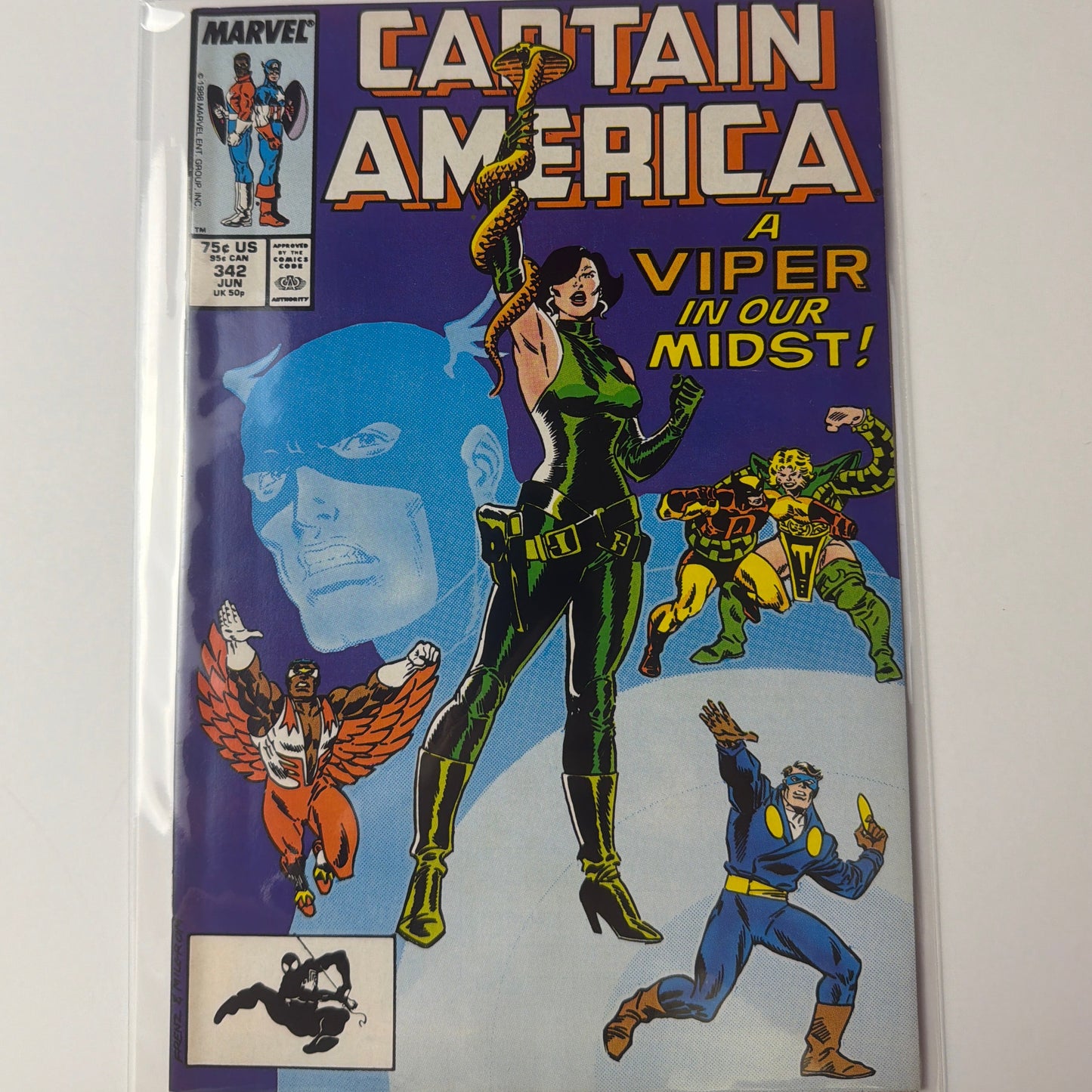 Captain America #342