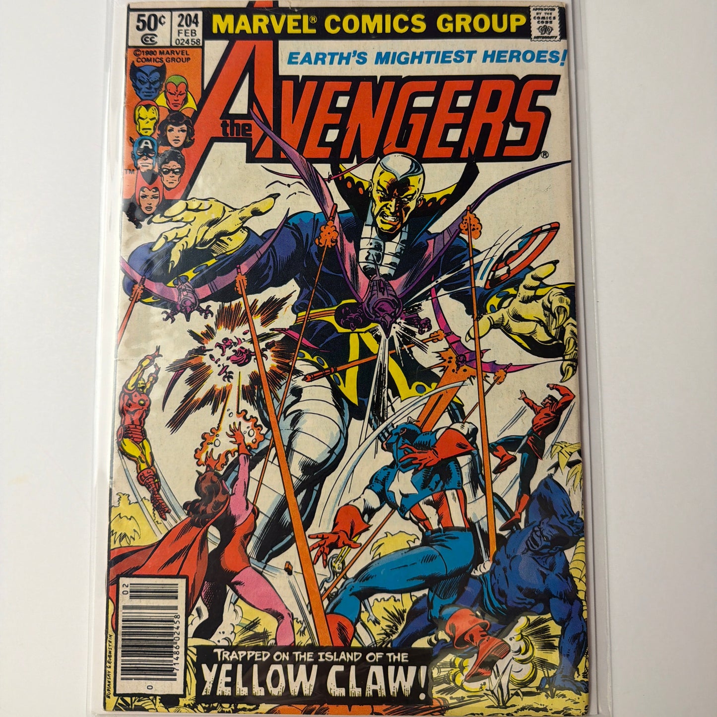 Earths Mightiest Heroes The Avengers #204