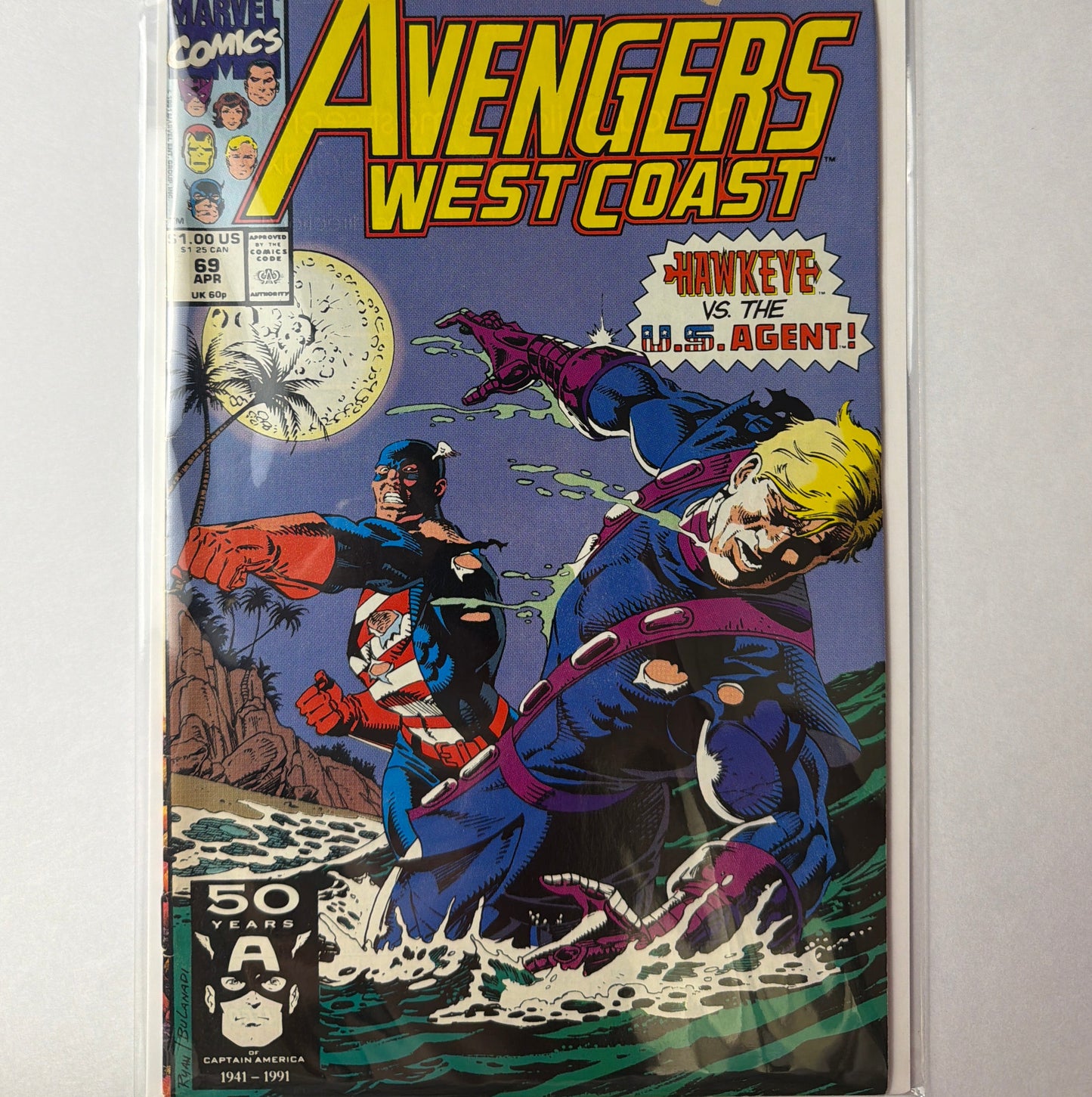 Avengers West Coast #69