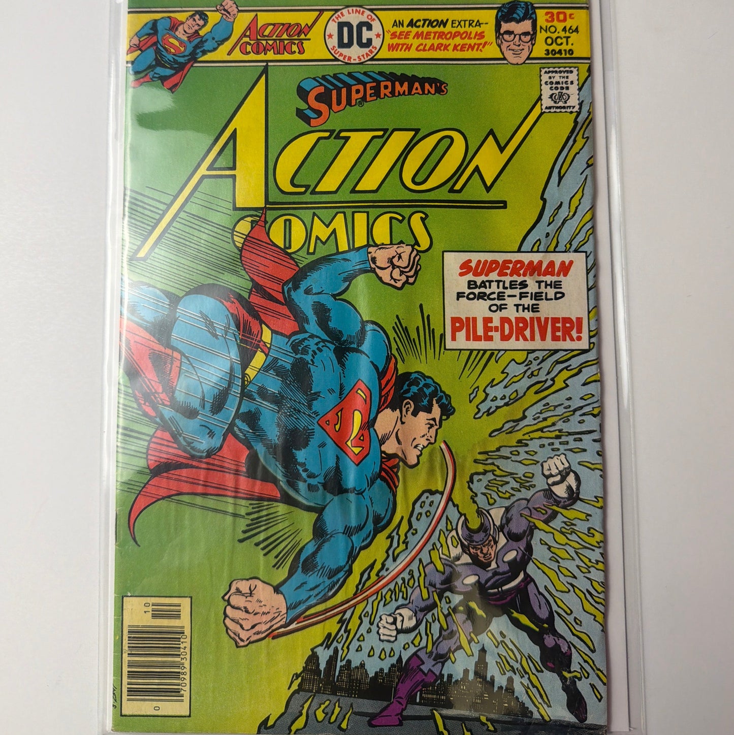 Superman’s Action Comics #464