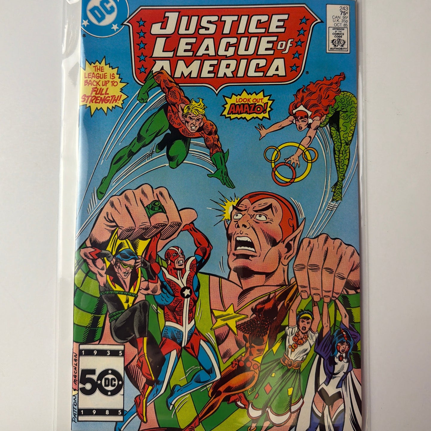 Justice League if America #243