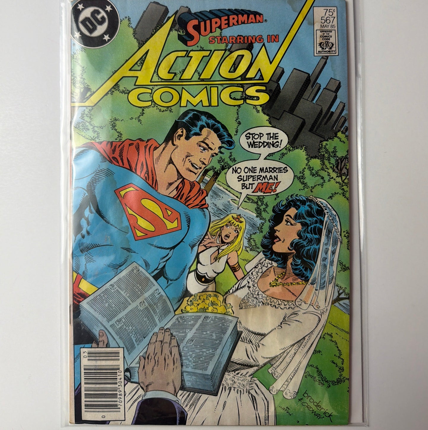 Superman Starring in Action Comics #567