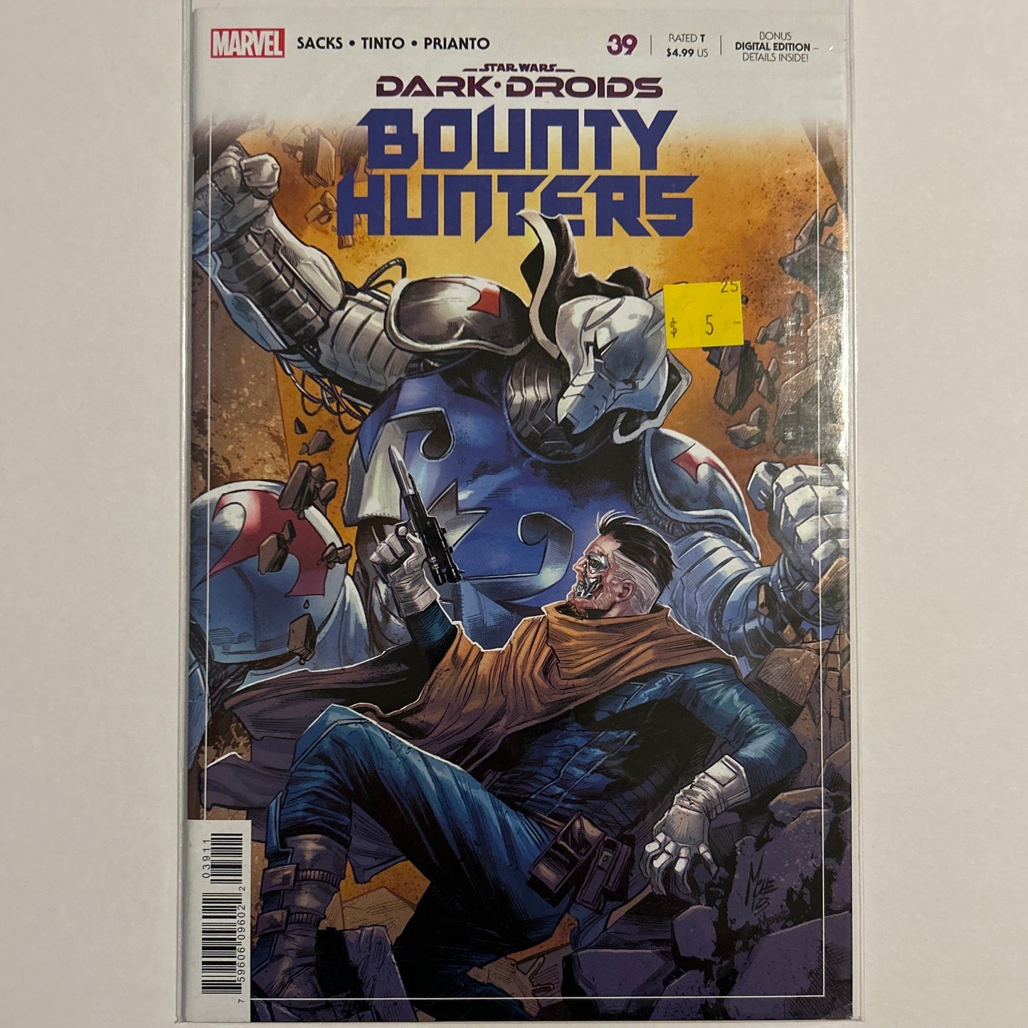 Star Wars Dark Droids Bounty Hunters #39