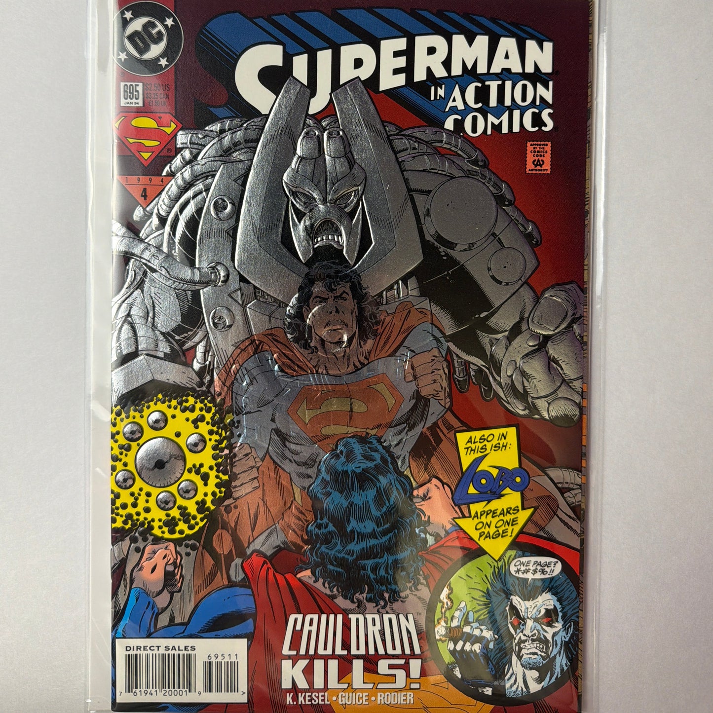 Superman in Action Comics #695