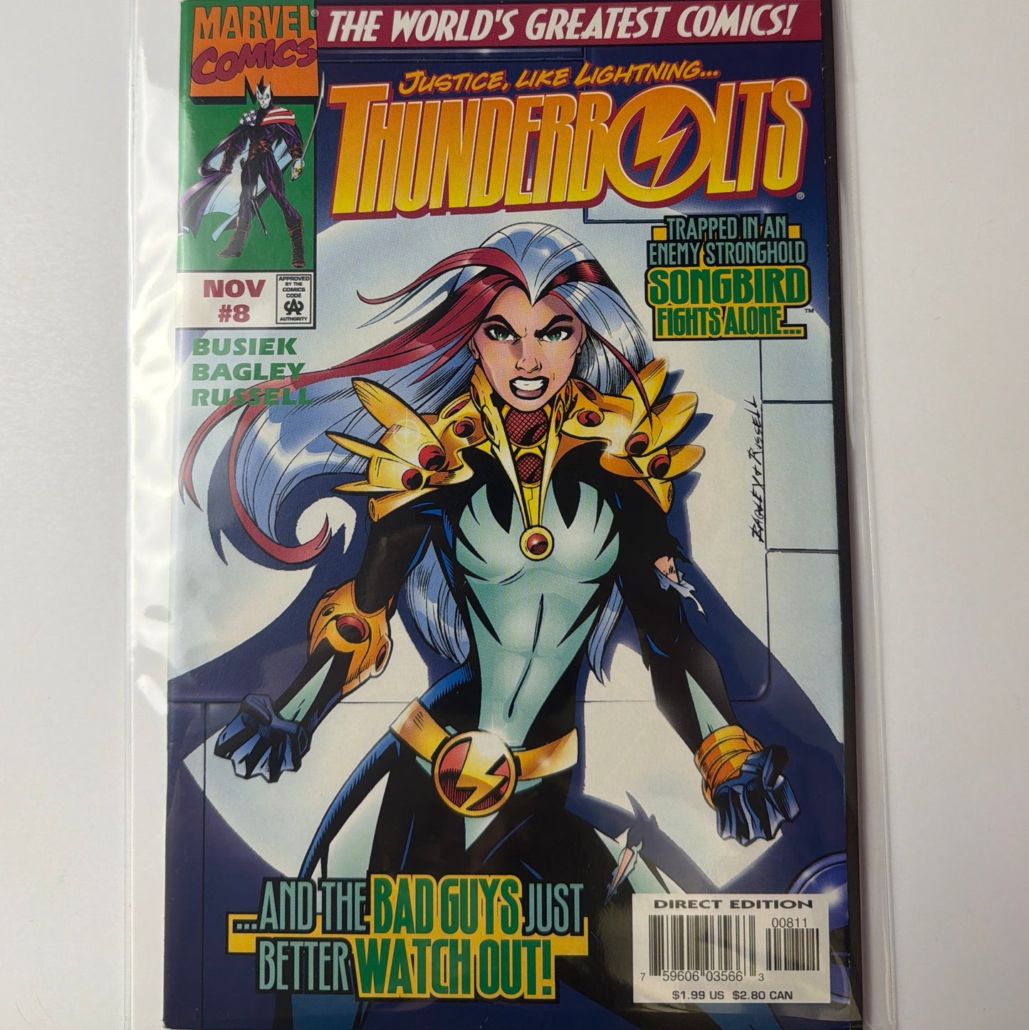 Justice Like Lightning: Thunderbolts #8