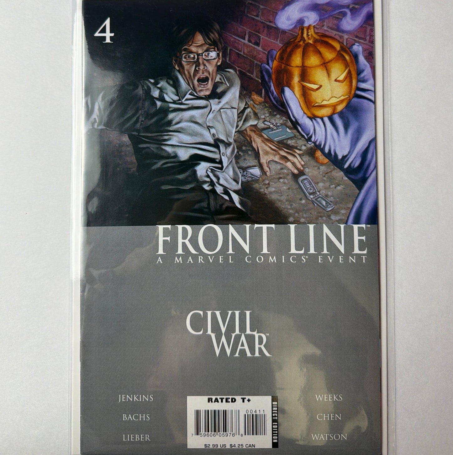 Front Line: Civil War #4
