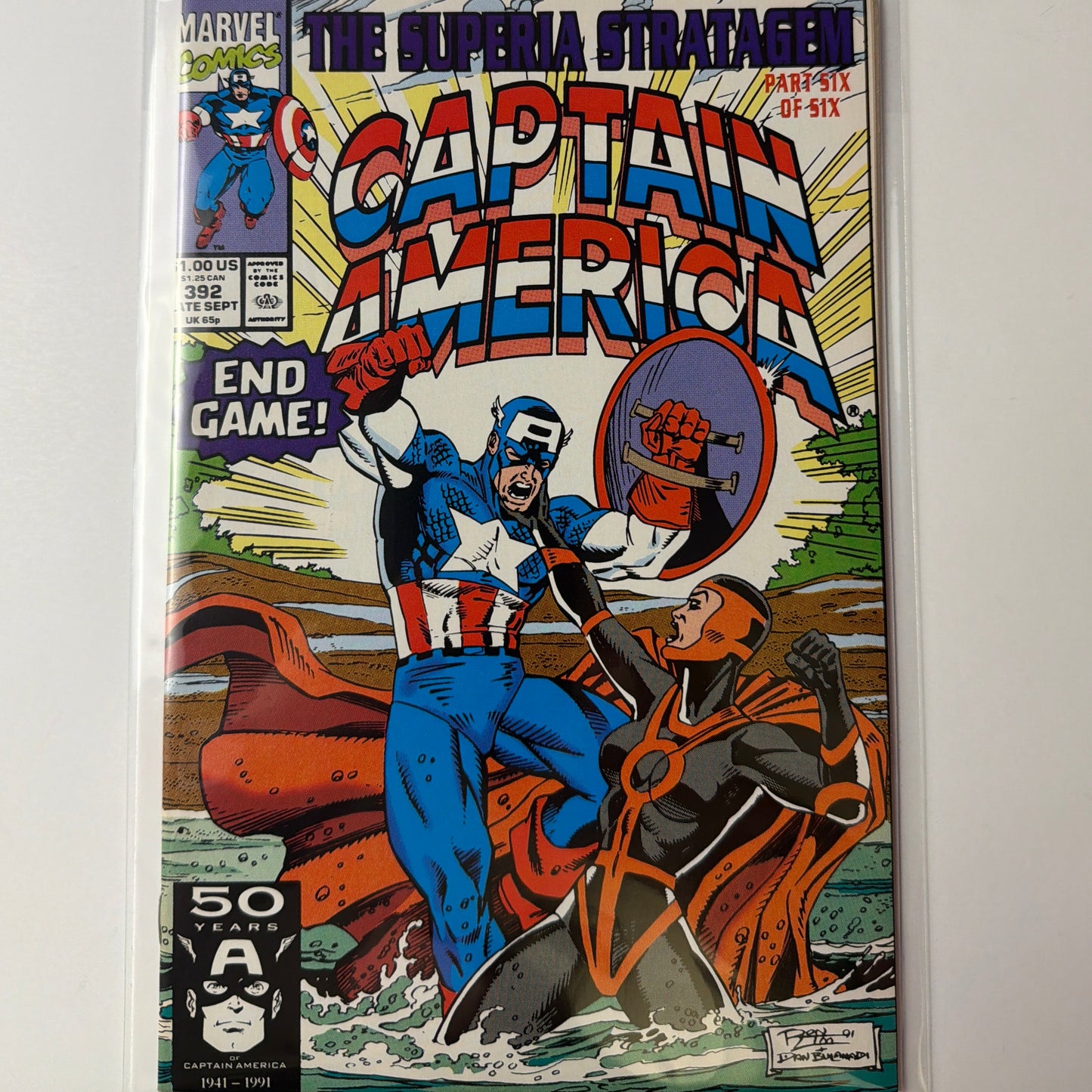 Captain America #392