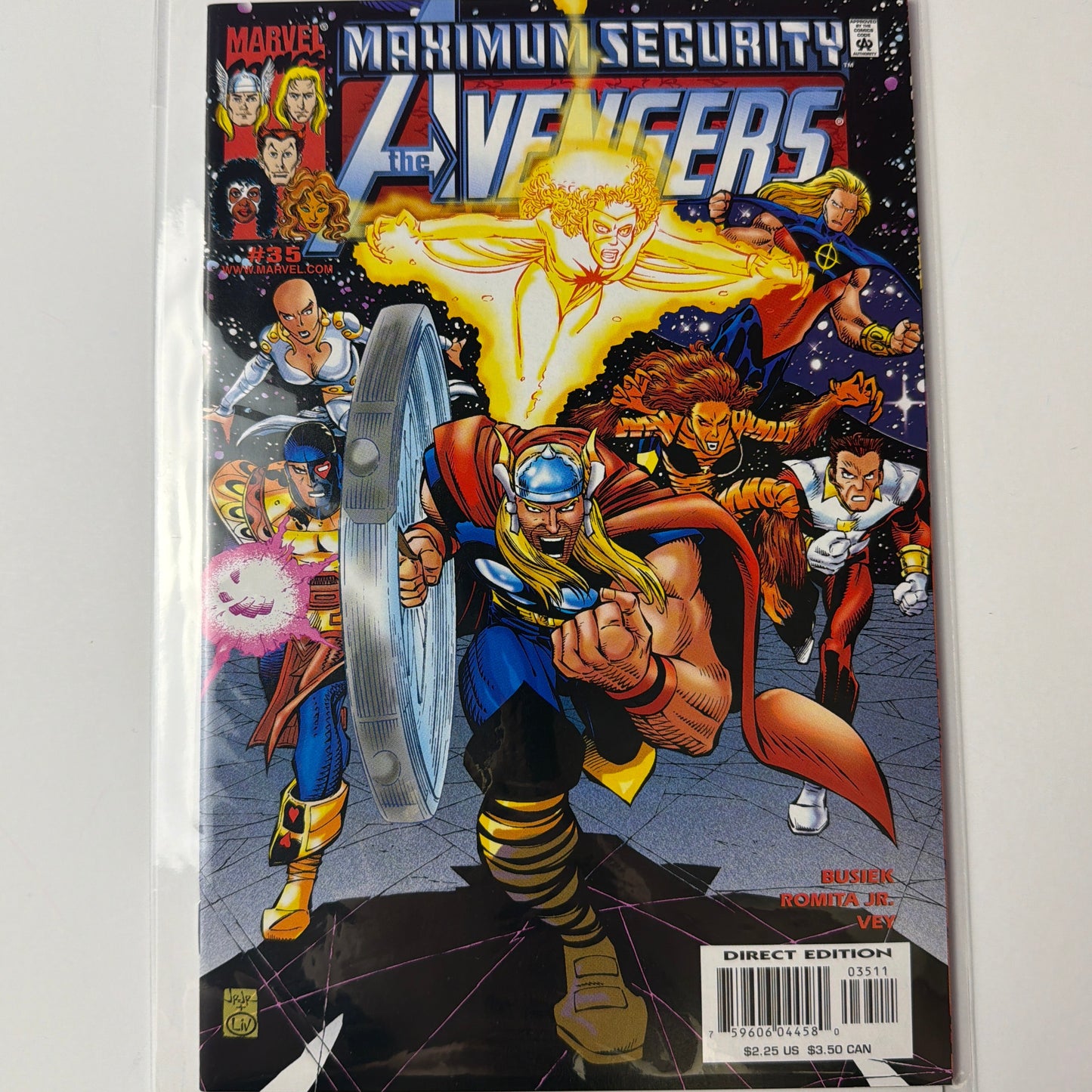 Maximum Security The Avengers #35
