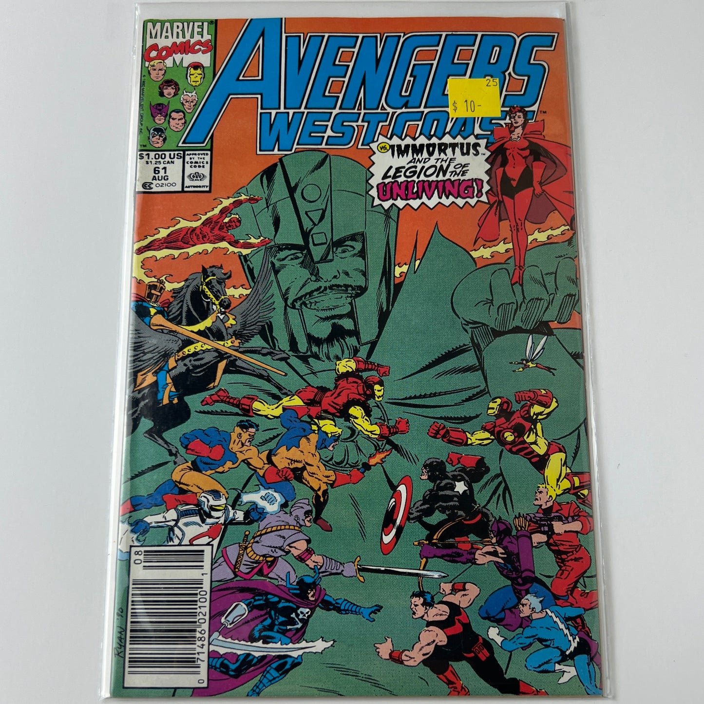 Avengers west coast #61