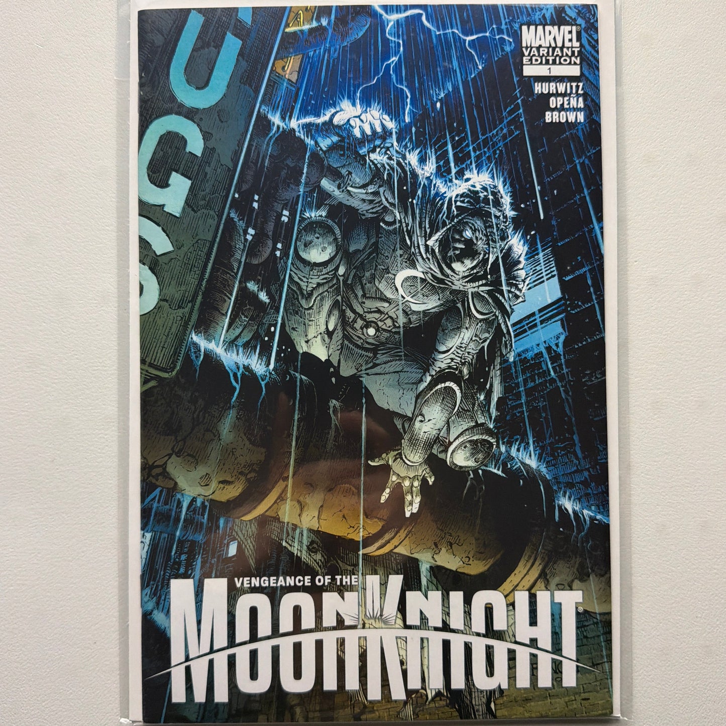 Vengeance Of The Moonknight #1 Variant (NM-/9.2)