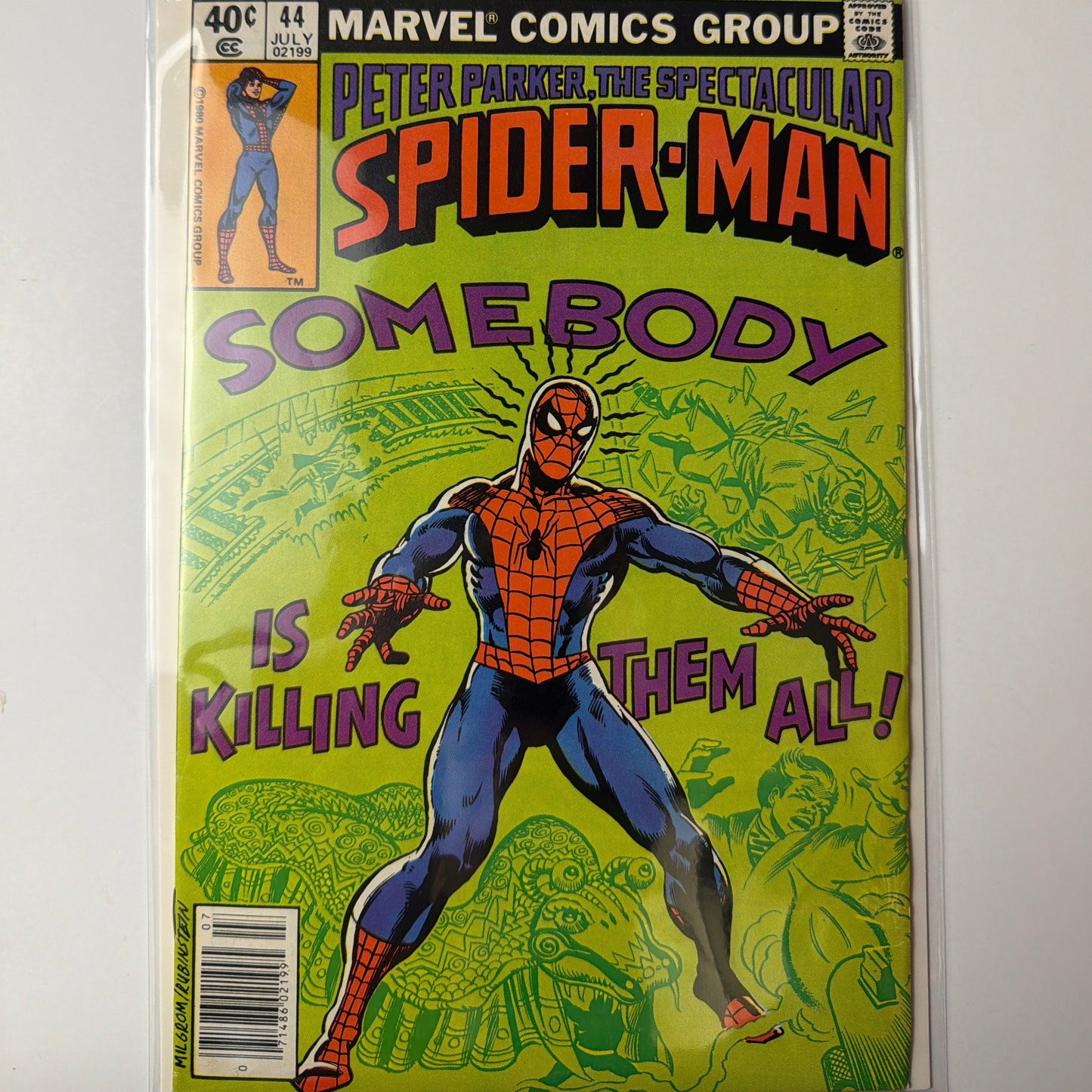 Peter Parker, The Spectacular Spider-Man #44