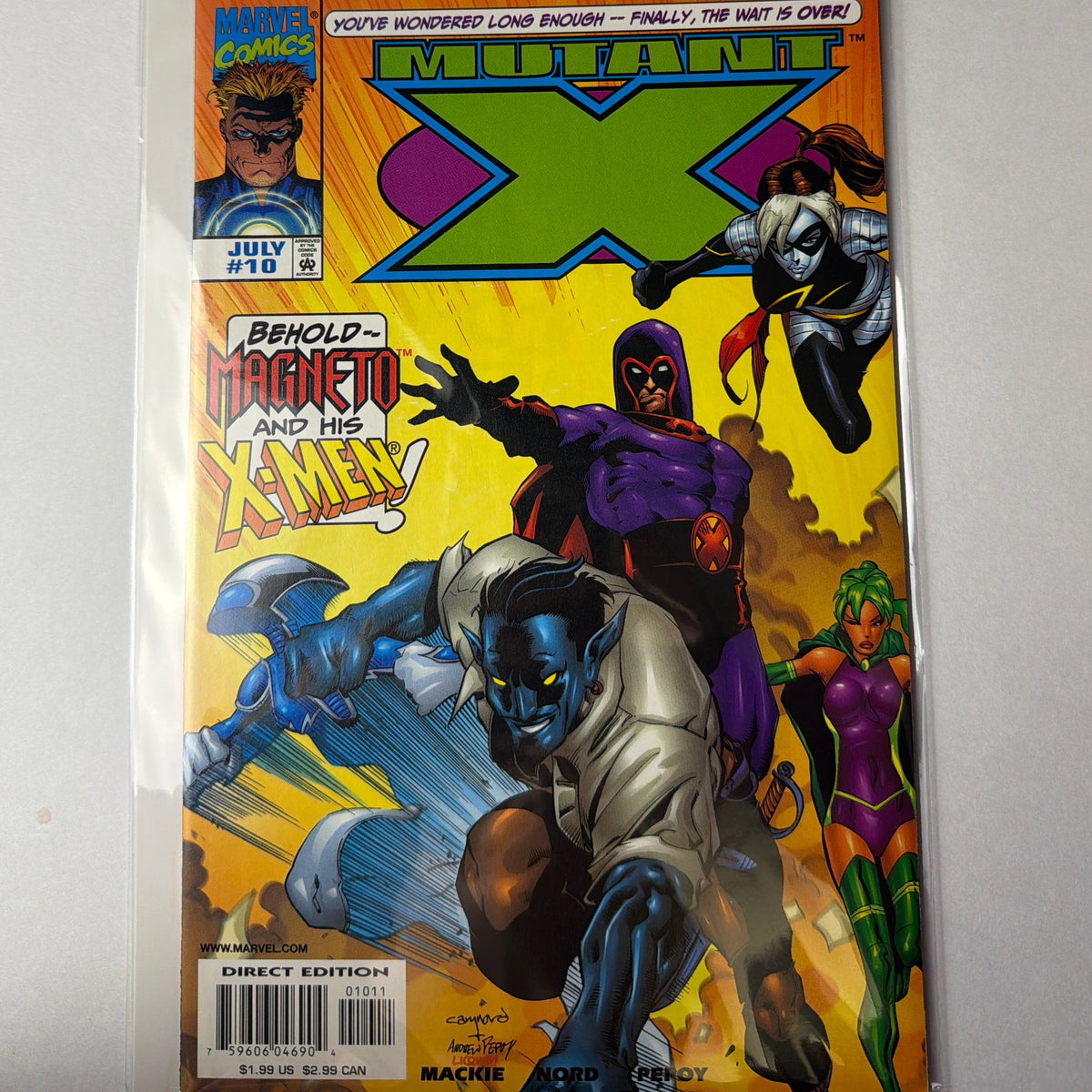 Mutant X #10