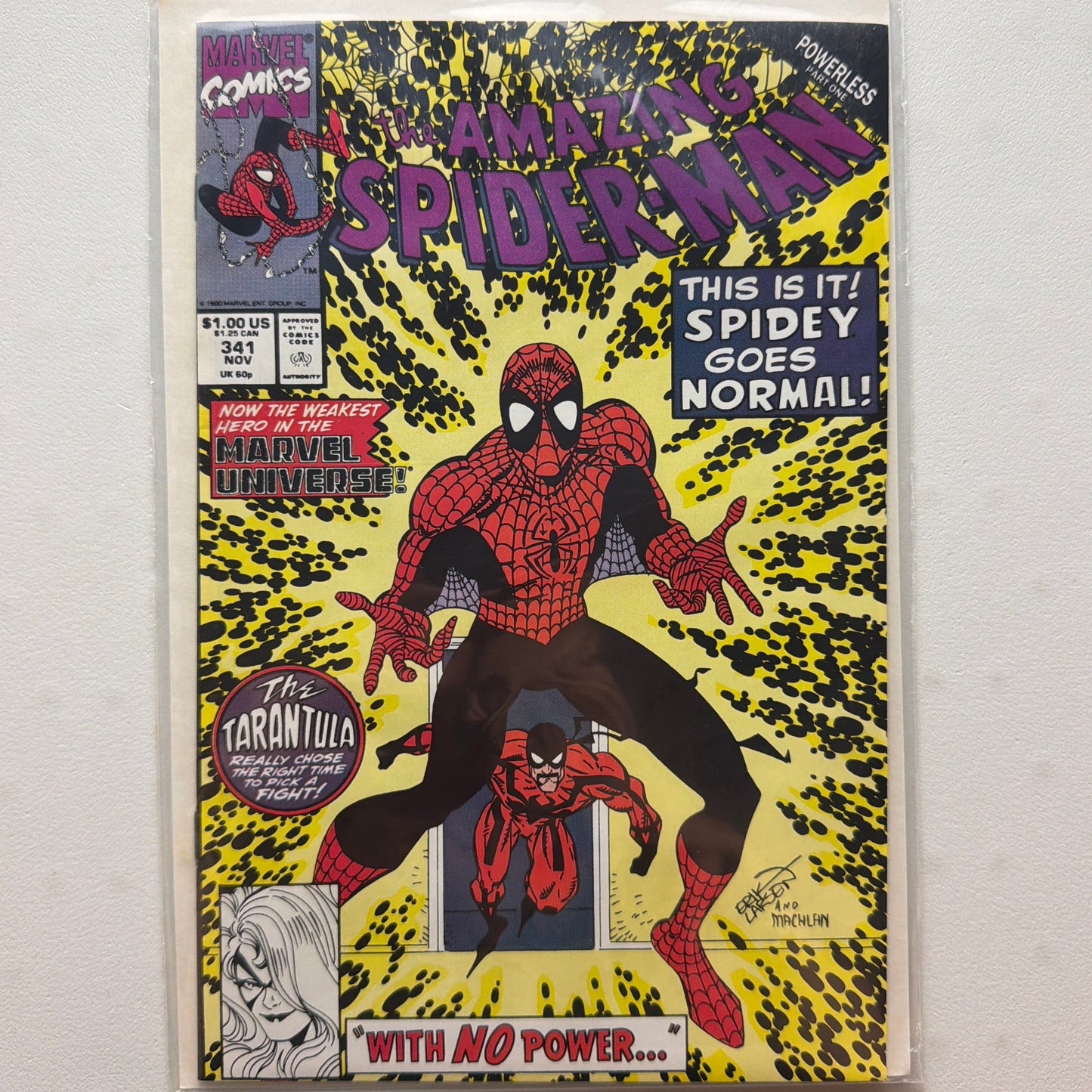 The Amazing Spider-Man #341 (VF/NM)