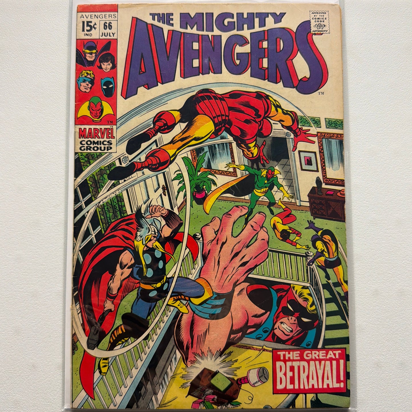 Avengers #66 (FN-)